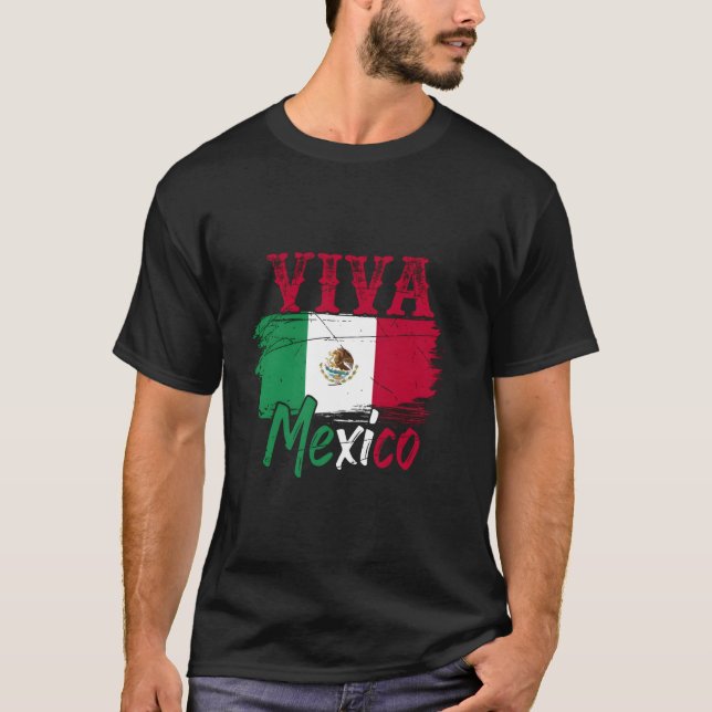 Camiseta Bandera mexicana de la Ciudad de México regalo Amé (Anverso)