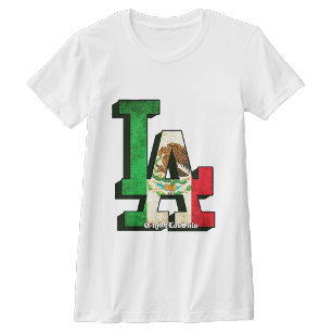 Camiseta Bandera Mexicana de Los Ángeles