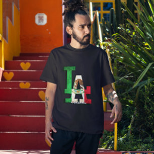 Camiseta Bandera Mexicana de Los Angeles