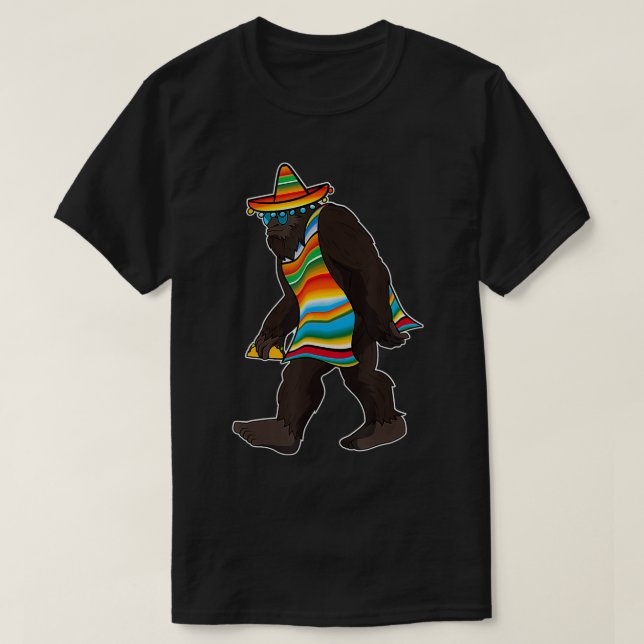 Camiseta Bandera mexicana de serape (Diseño del anverso)