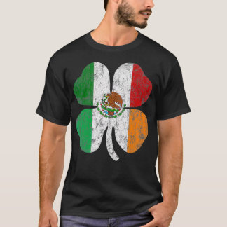 Camiseta Bandera Mexicana Irlandesa México Shamrock St