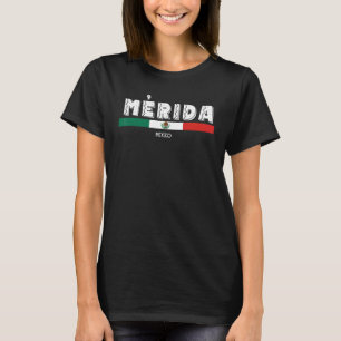 Camiseta Bandera mexicana Mérida México