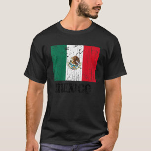 Camiseta Bandera Mexicana Orgullo Bandera Mexicana