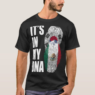 Camiseta Bandera Mexicana Y Surcoreana Del Patrimonio De AD
