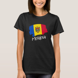 Camiseta Bandera moldava Moldavia
