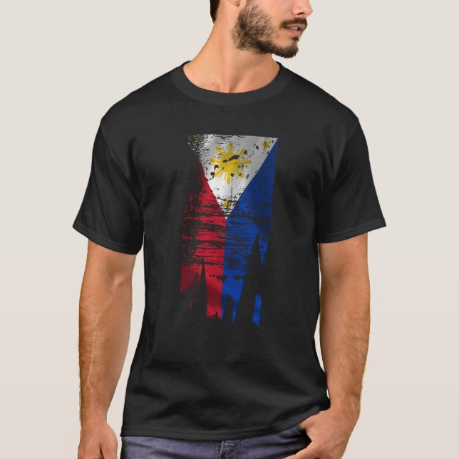 Camiseta Bandera Molesta De Las Filipinas (Anverso)