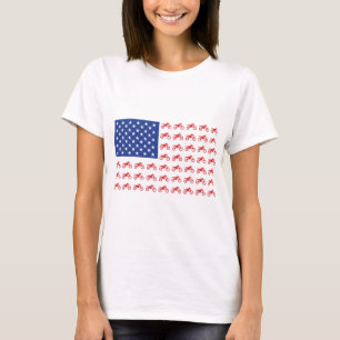Camiseta Bandera-Moto-Cross-Moto