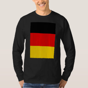 Camiseta Bandera Nacional Alemana De Alemania