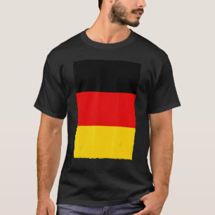Camiseta Bandera Nacional Alemana De Alemania