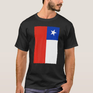 Camiseta Bandera nacional chilena retro vintage Chile