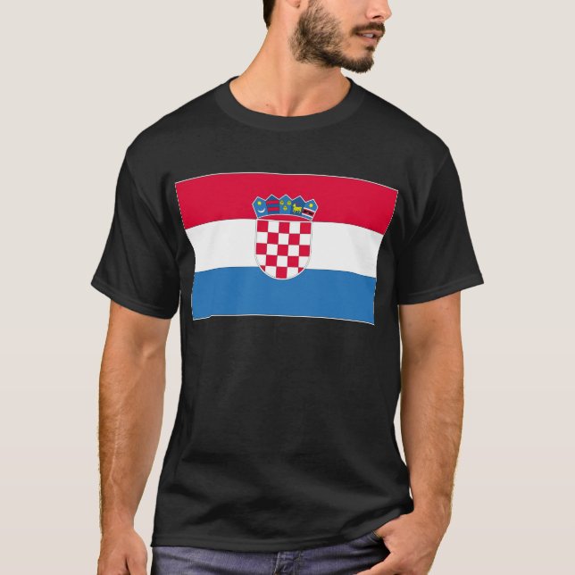 Camiseta Bandera nacional croata (Anverso)