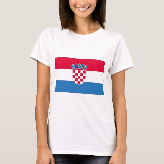 Camiseta Bandera nacional croata (Anverso)
