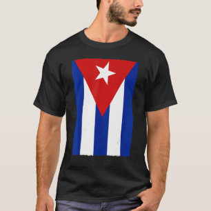 Camiseta Bandera nacional cubana de vintage retro