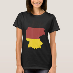 Camiseta Bandera nacional de Alemania de recuerdo para homb