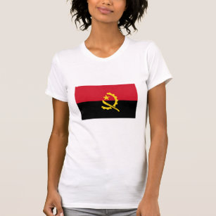 Camiseta Bandera nacional de Angola