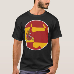 Camiseta Bandera nacional de animales de España Taurus