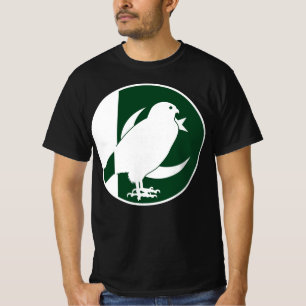 Camiseta Bandera nacional de animales paquistaníes Falcon