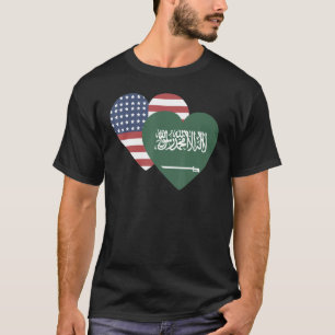 Camiseta Bandera nacional de Arabia Saudita recuerdo para h