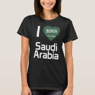 Camiseta Bandera nacional de Arabia Saudita recuerdo para h