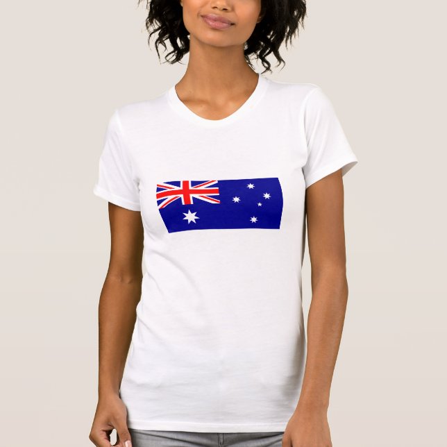 Camiseta Bandera nacional de Australia (Anverso)
