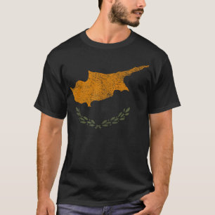 Camiseta Bandera Nacional De Chipre