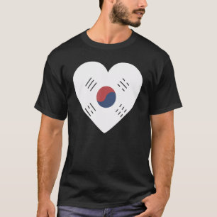 Camiseta Bandera nacional de Corea de recuerdo para hombres