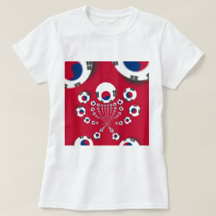 Camiseta Bandera nacional de Corea del Sur: Orgullo del Tae