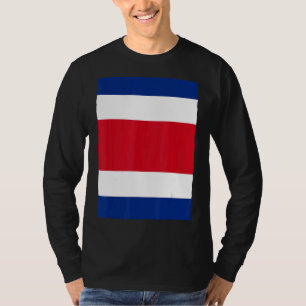 Camiseta Bandera nacional de Costa Rica