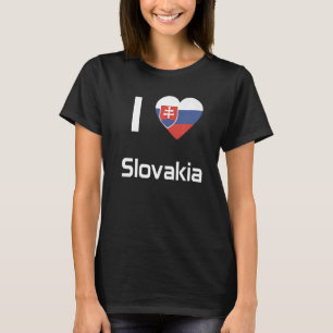 Camiseta Bandera nacional de Eslovaquia recuerdo para hombr