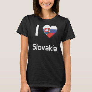 Camiseta Bandera nacional de Eslovaquia recuerdo para hombr