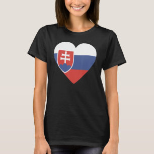 Camiseta Bandera nacional de Eslovaquia recuerdo para hombr