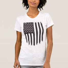 Camiseta Bandera nacional de Estados Unidos ondeando
