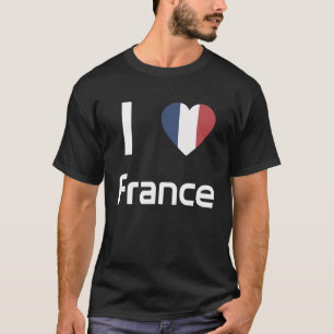Camiseta Bandera nacional de Francia de recuerdo para hombr