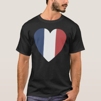 Camiseta Bandera nacional de Francia de recuerdo para hombr