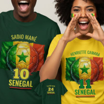 Bandera Nacional de Fútbol de Senegal Patrimonio F