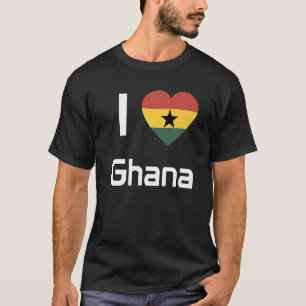 Camiseta Bandera Nacional de Ghana recuerdo para hombres mu