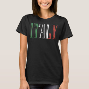 Camiseta Bandera nacional de Italia de recuerdo para hombre