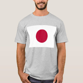Camiseta Bandera nacional de Japón Hinomaru