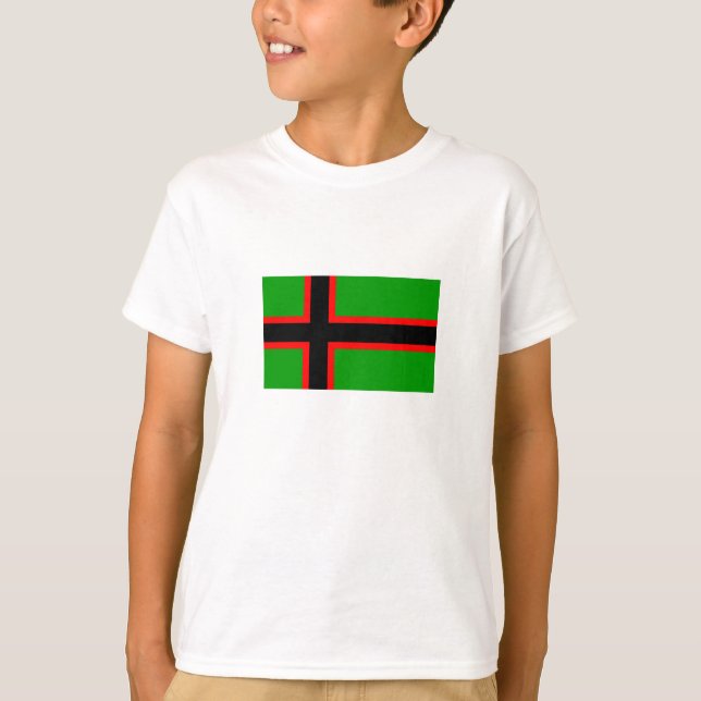 Camiseta Bandera nacional de Karelia (Anverso)