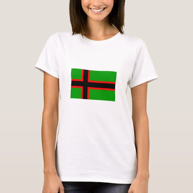 Camiseta Bandera nacional de Karelia (Anverso)