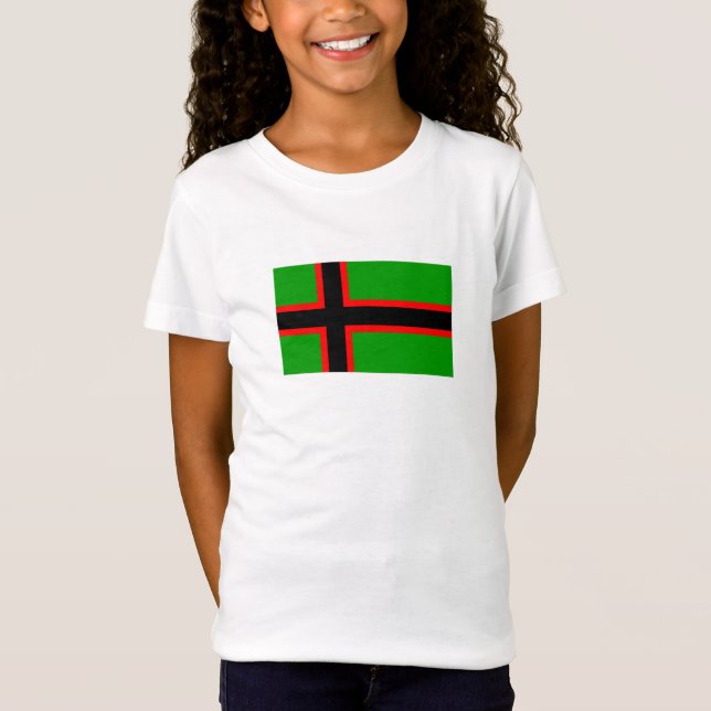 Camiseta Bandera nacional de Karelia (Anverso)