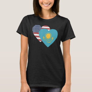Camiseta Bandera Nacional de Kazajistán souvenir para hombr
