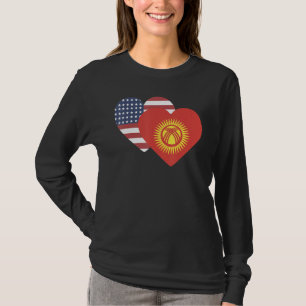 Camiseta Bandera Nacional de Kirguistán recuerdo para hombr