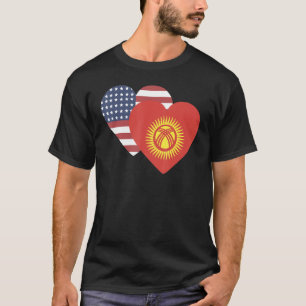 Camiseta Bandera Nacional de Kirguistán recuerdo para hombr