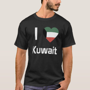 Camiseta Bandera nacional de Kuwait de recuerdo para hombre