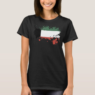 Camiseta Bandera nacional de Kuwait de recuerdo para hombre