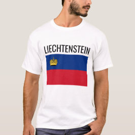 Camiseta Bandera nacional de Liechtenstein //