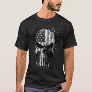 Camiseta Bandera nacional de los Estados Unidos con tema de