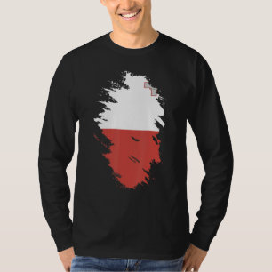 Camiseta Bandera Nacional de Malta recuerdo para hombres mu