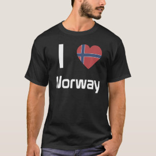 Camiseta Bandera nacional de Noruega de recuerdo para hombr